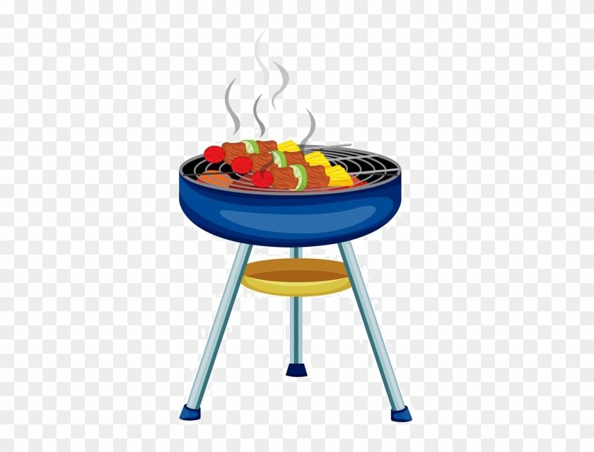 Detail Free Clipart Barbecue Grill Nomer 7