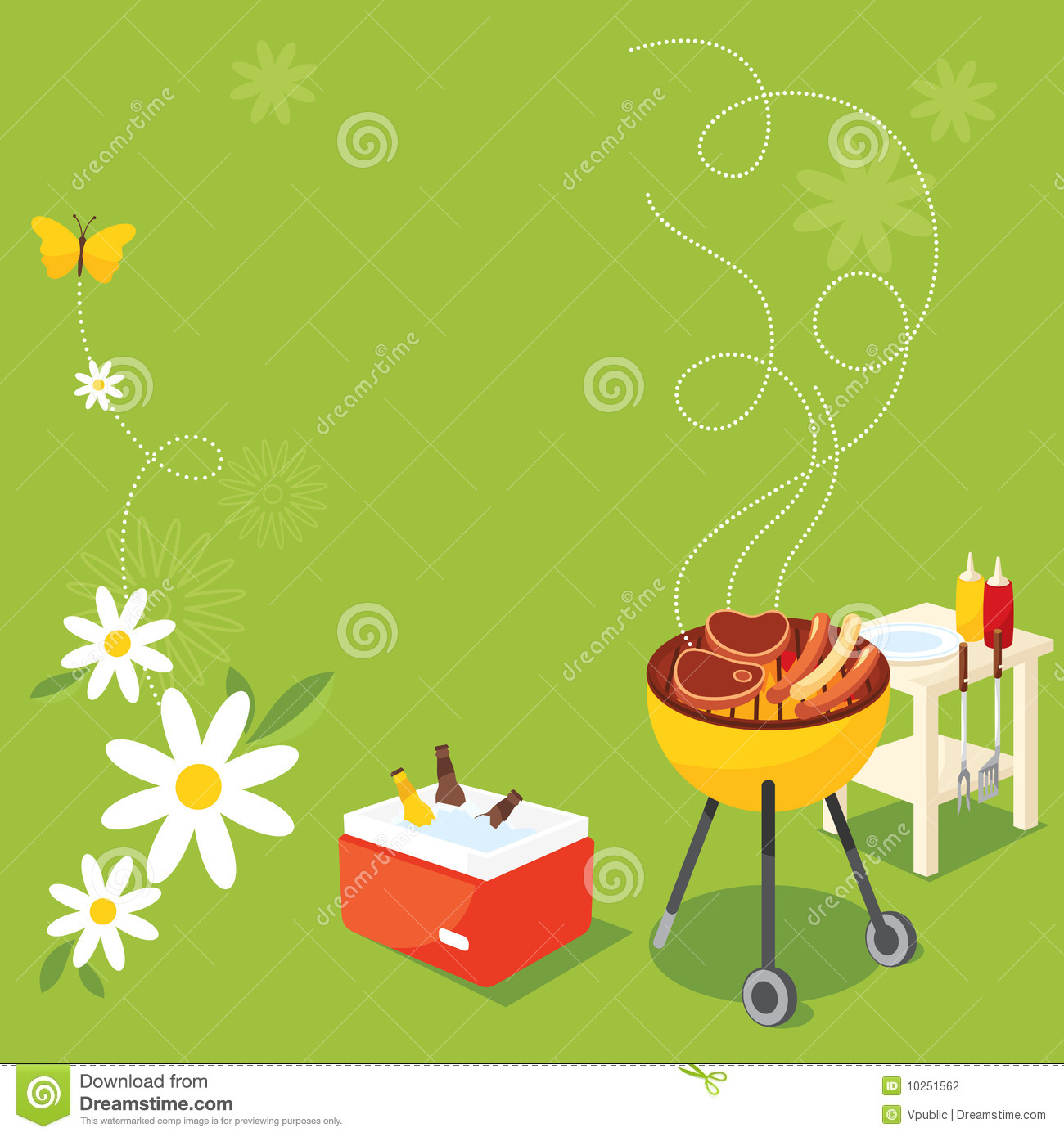 Detail Free Clipart Barbecue Party Nomer 18