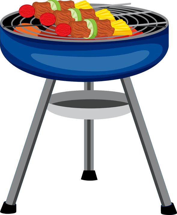 Detail Free Clipart Barbecue Party Nomer 19