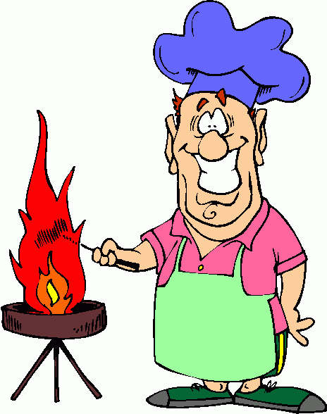 Detail Free Clipart Barbecue Party Nomer 39