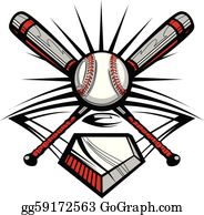 Detail Free Clipart Baseball Nomer 19