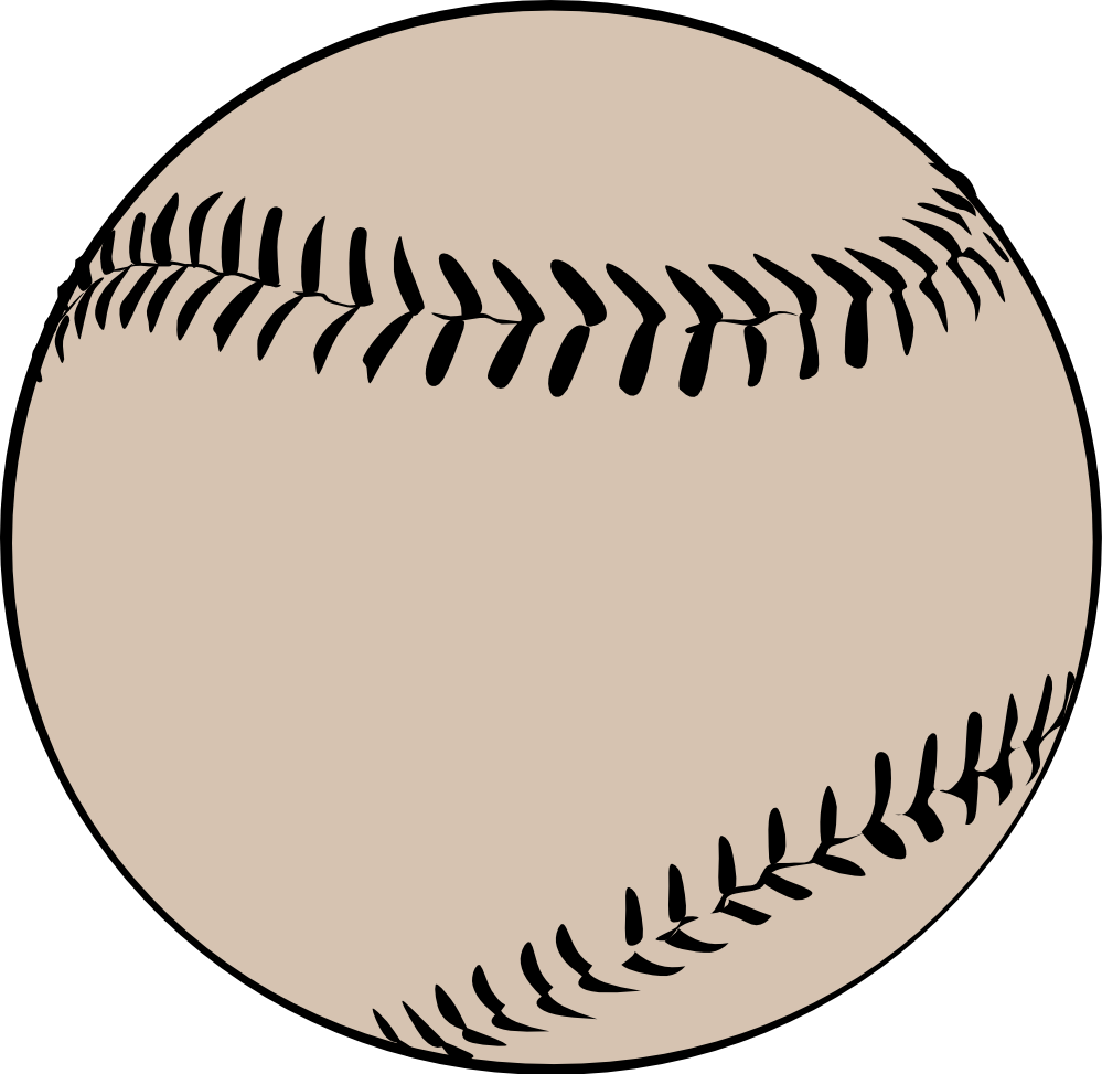 Detail Free Clipart Baseball Nomer 21
