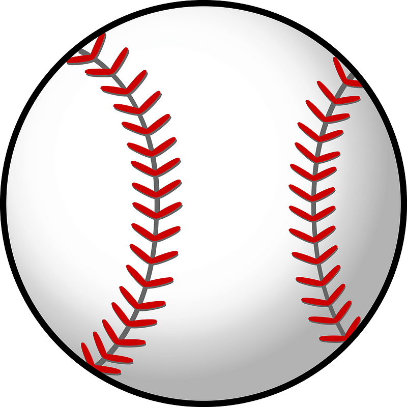 Detail Free Clipart Baseball Nomer 35