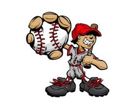 Detail Free Clipart Baseball Nomer 37