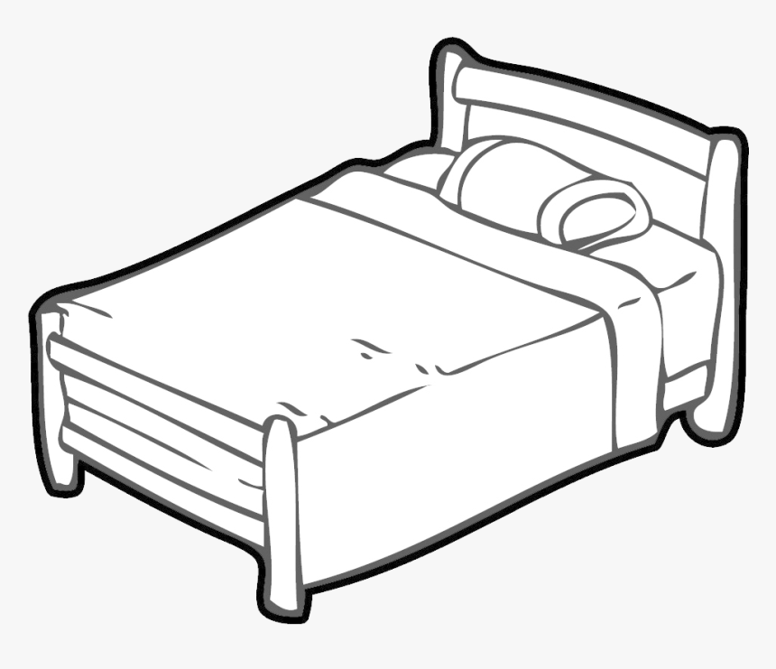 Detail Free Clipart Bed Nomer 2