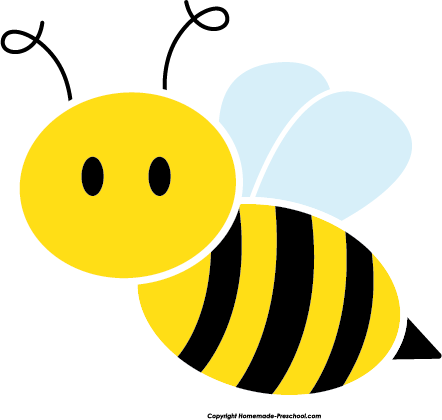 Detail Free Clipart Bee Nomer 8