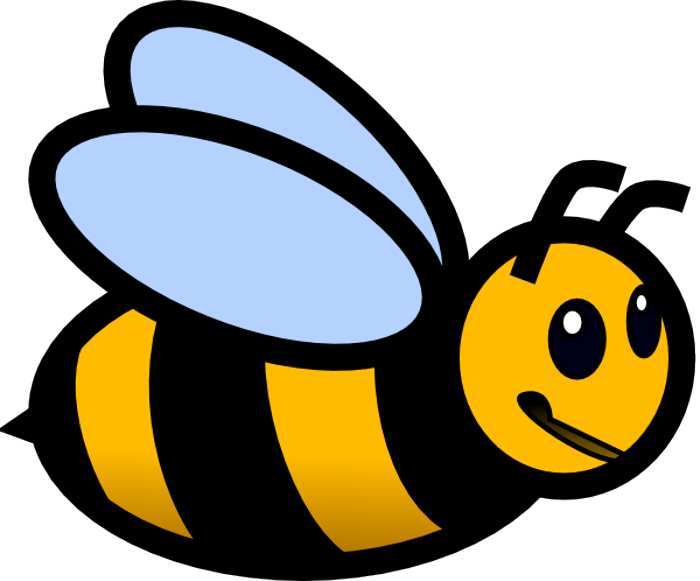 Detail Free Clipart Bee Nomer 11