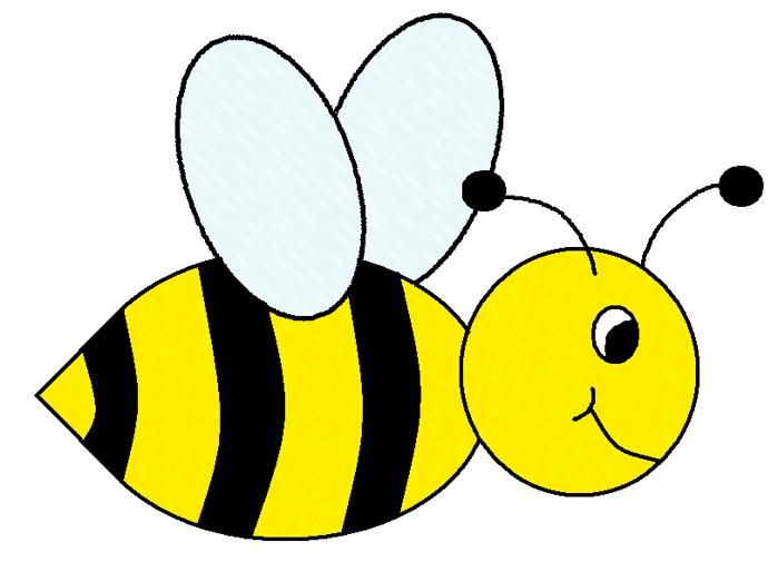 Detail Free Clipart Bee Nomer 2