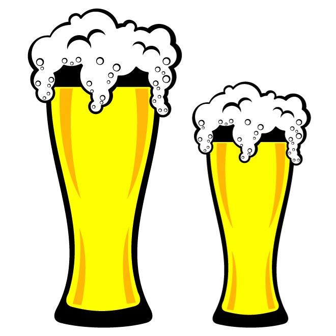 Detail Free Clipart Beer Nomer 30