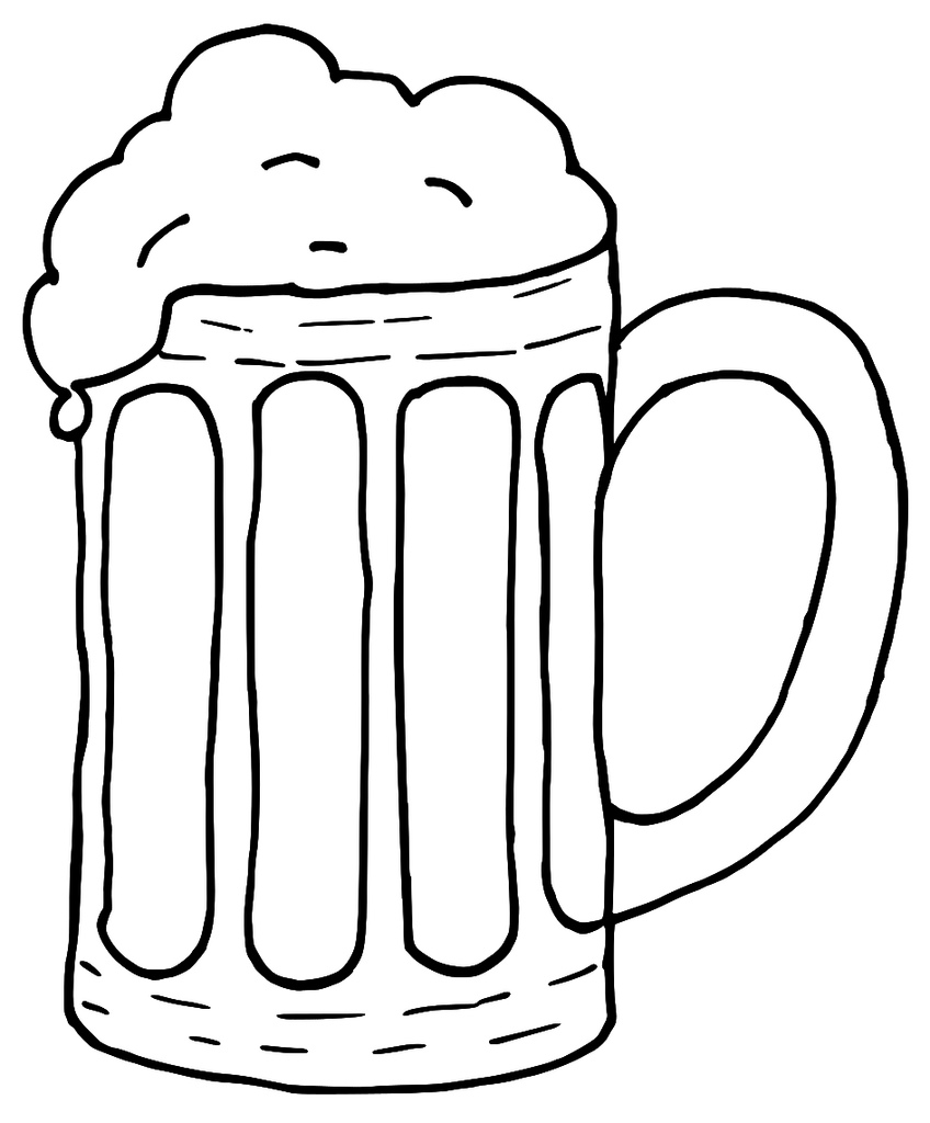 Detail Free Clipart Beer Nomer 35