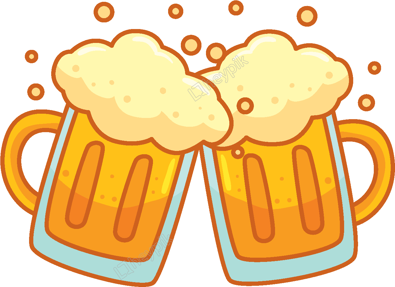 Detail Free Clipart Beer Nomer 39