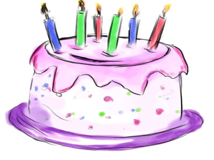 Detail Free Clipart Birthday Cake Nomer 14