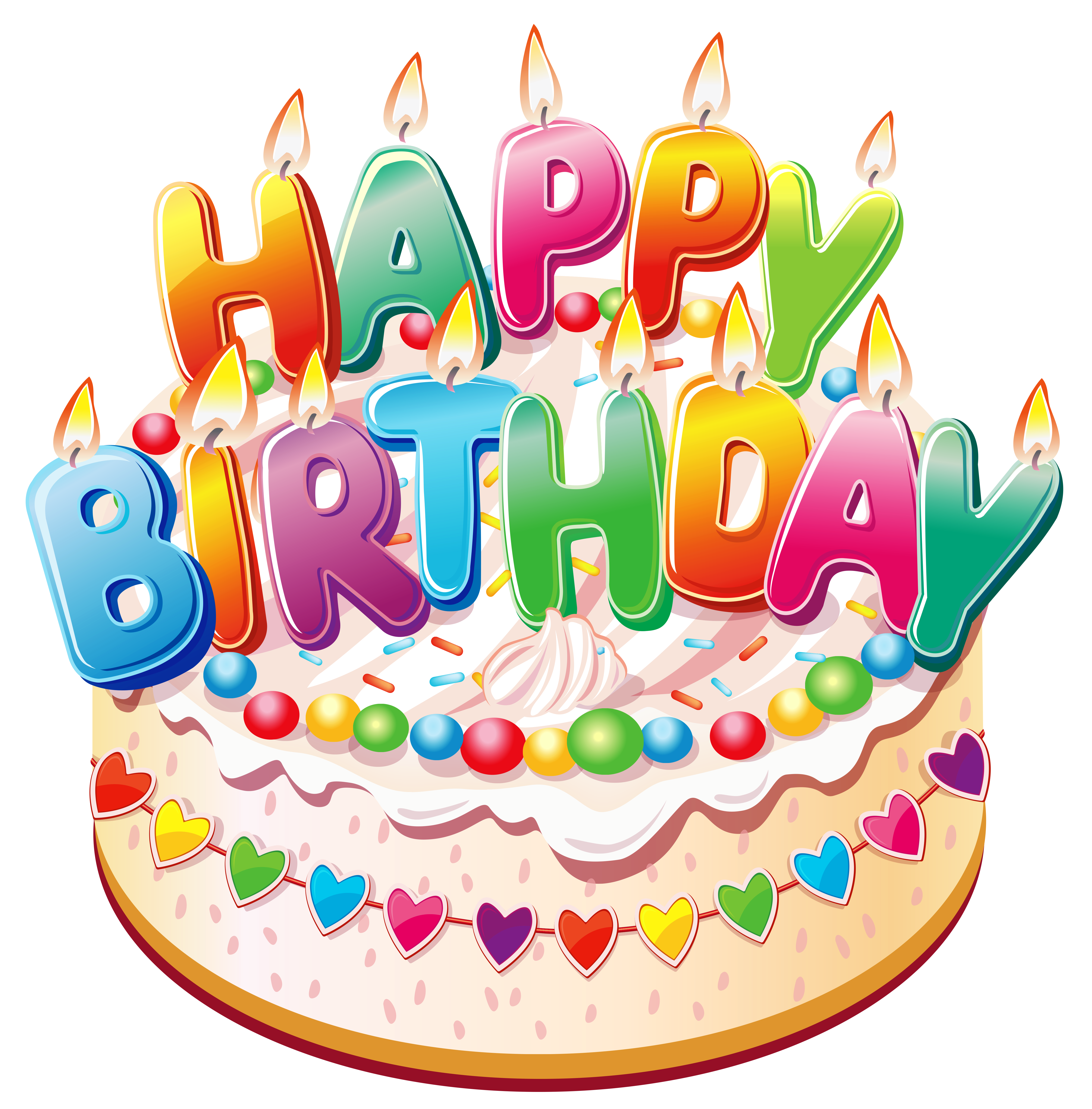 Detail Free Clipart Birthday Cake Nomer 3