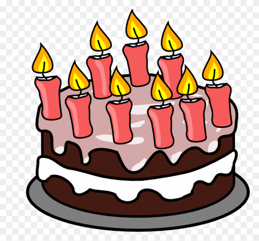 Detail Free Clipart Birthday Cake Nomer 28