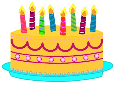 Detail Free Clipart Birthday Cake Nomer 4