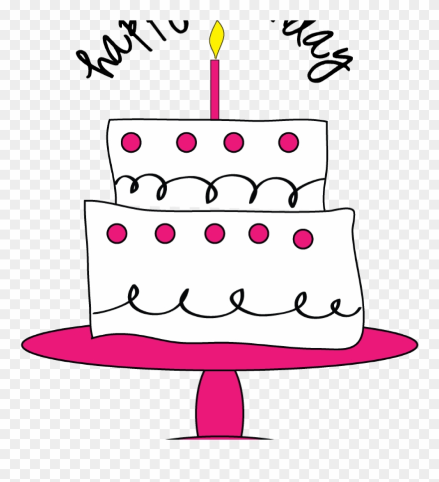 Detail Free Clipart Birthday Cake Nomer 38