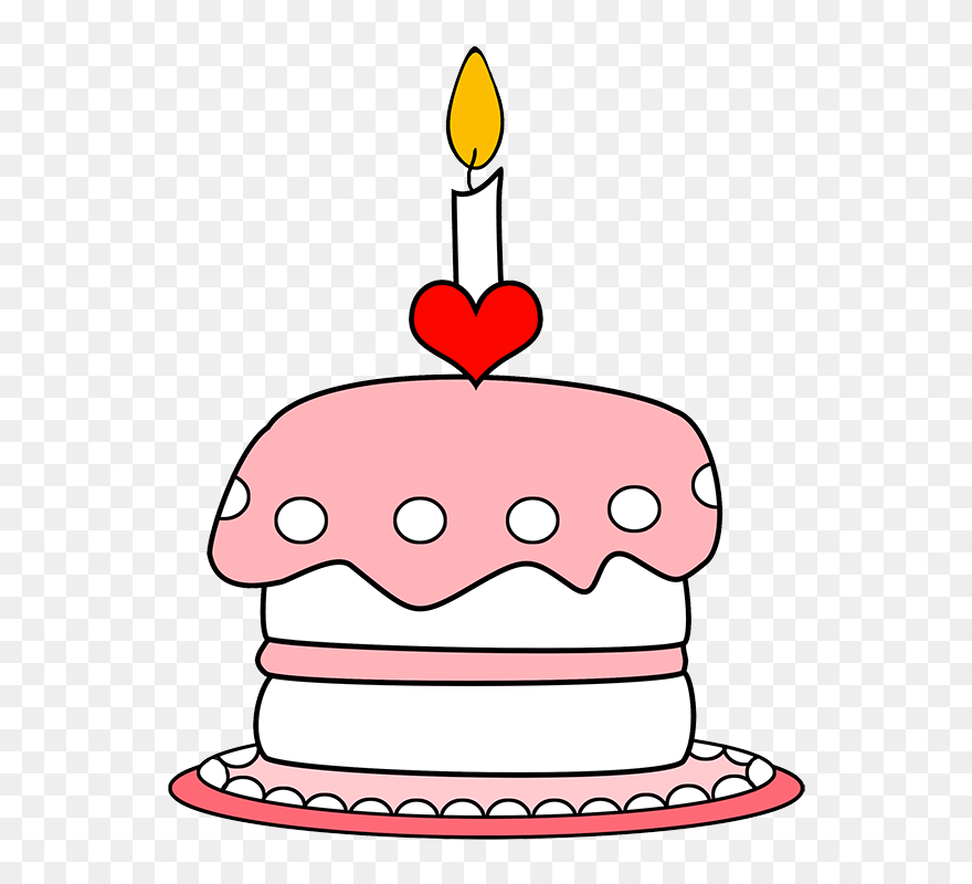 Detail Free Clipart Birthday Cake With Candles Nomer 34
