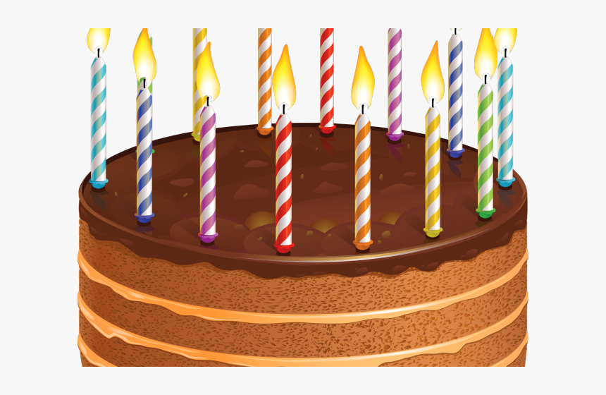 Detail Free Clipart Birthday Cake With Candles Nomer 37