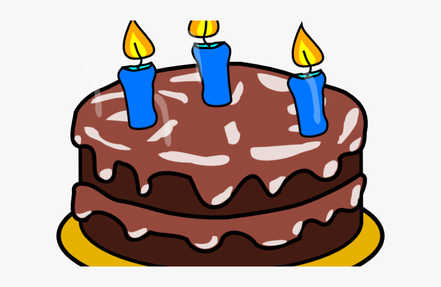 Detail Free Clipart Birthday Cake With Candles Nomer 4