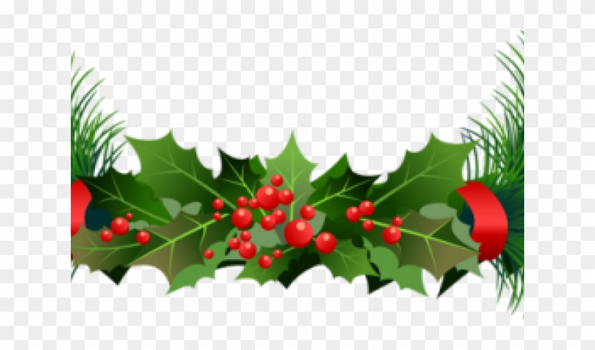 Detail Free Clipart Christmas Garland Nomer 3