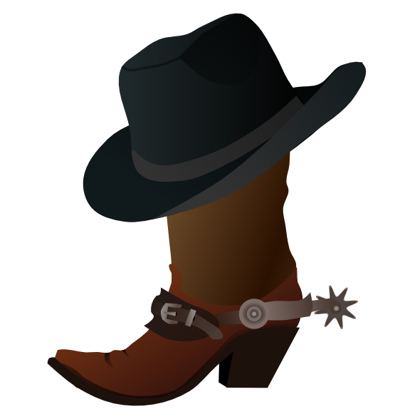 Detail Free Clipart Cowboy Hat Nomer 18
