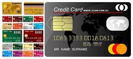 Detail Free Clipart Credit Card Nomer 27