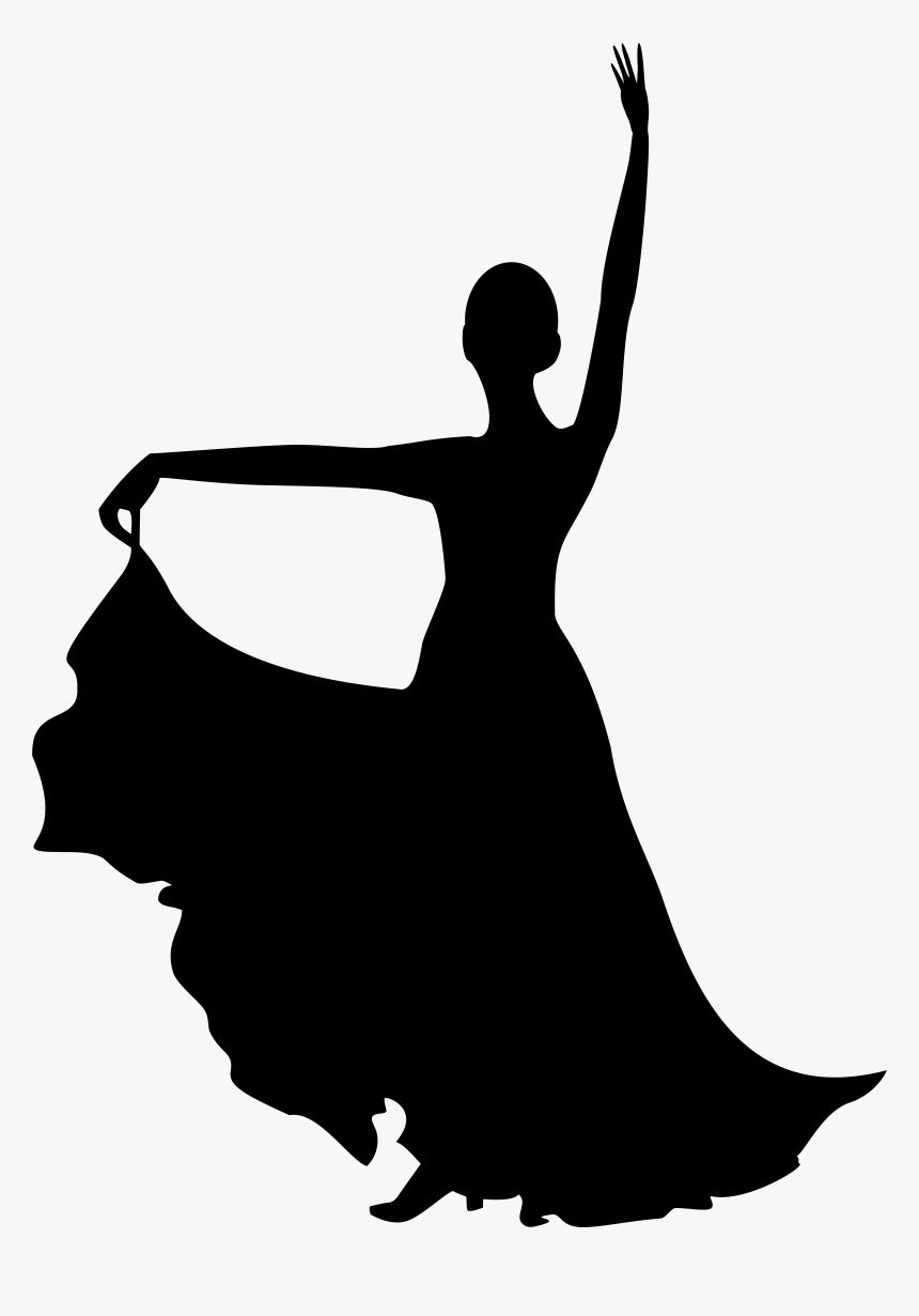 Detail Free Clipart Dancers Silhouette Nomer 17