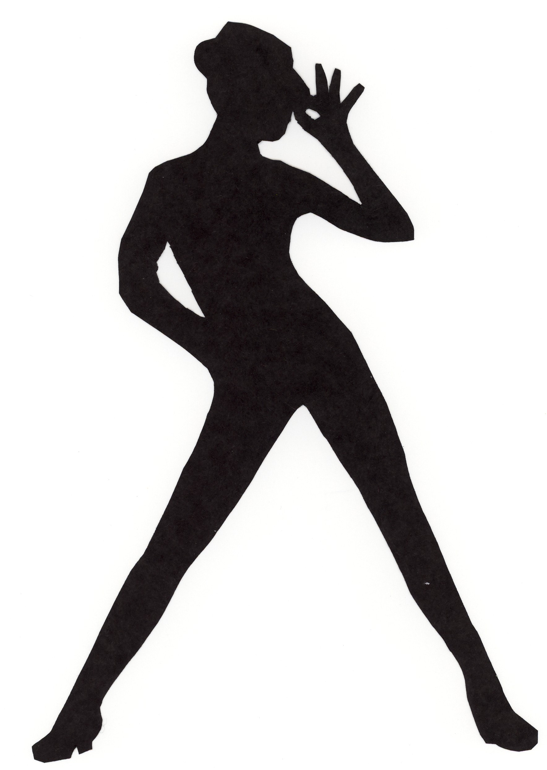 Detail Free Clipart Dancers Silhouette Nomer 23