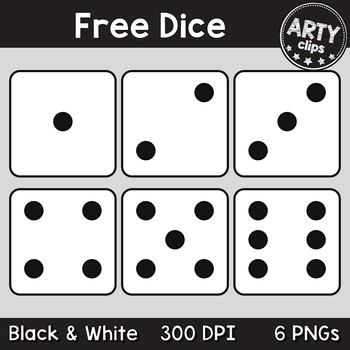Detail Free Clipart Dice Nomer 28