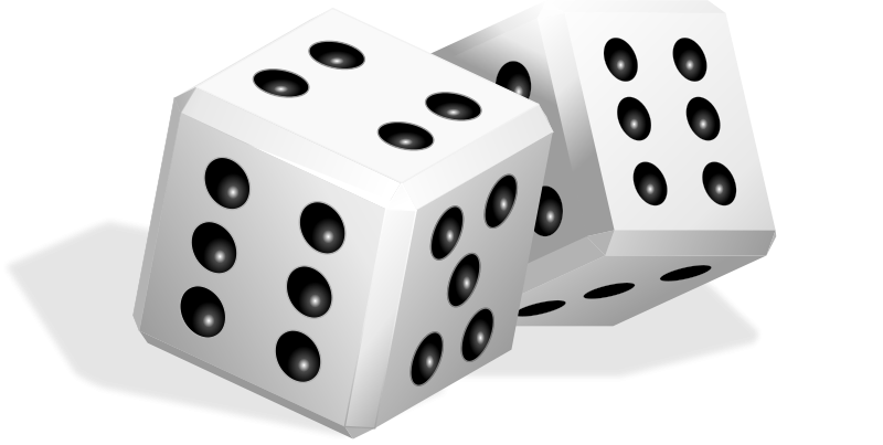 Detail Free Clipart Dice Nomer 31