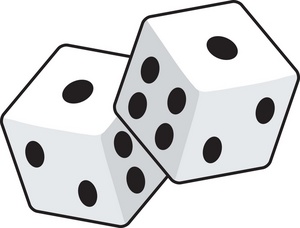 Detail Free Clipart Dice Nomer 3