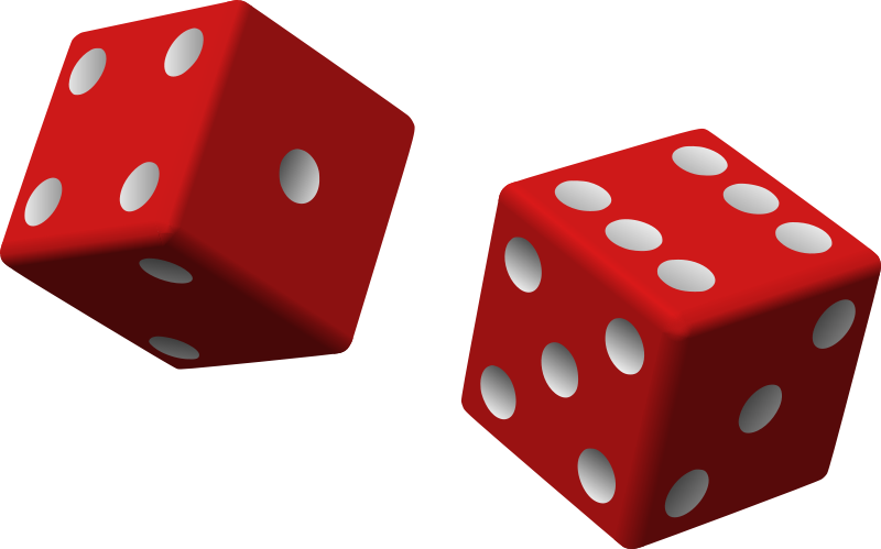 Detail Free Clipart Dice Nomer 4