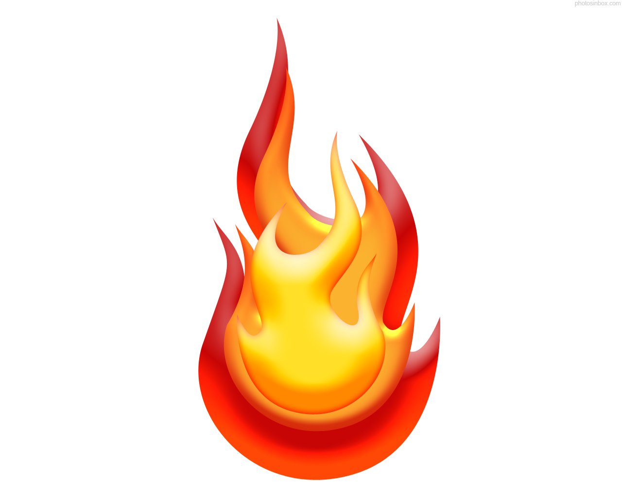 Detail Free Clipart Fire Nomer 8