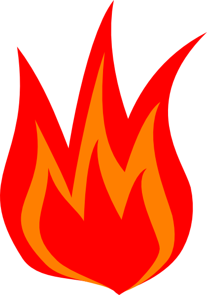 Detail Free Clipart Fire Nomer 26