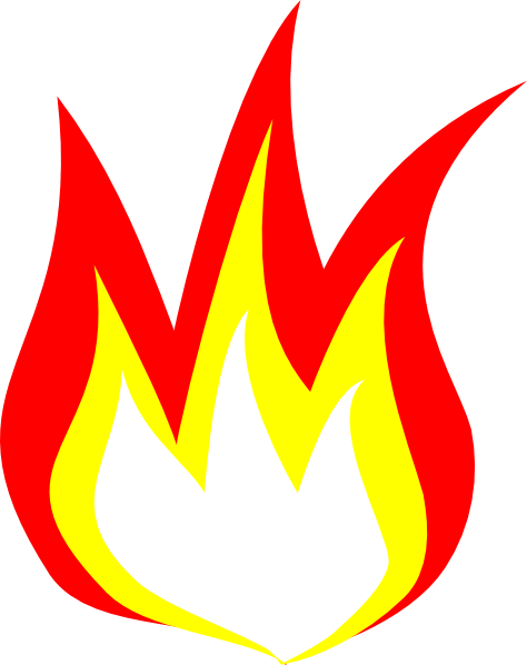 Detail Free Clipart Fire Nomer 45