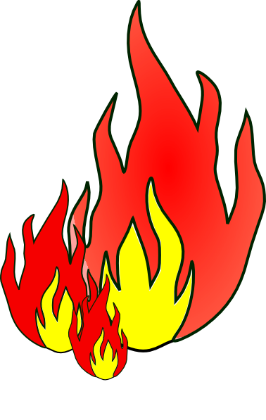 Detail Free Clipart Fire Nomer 46