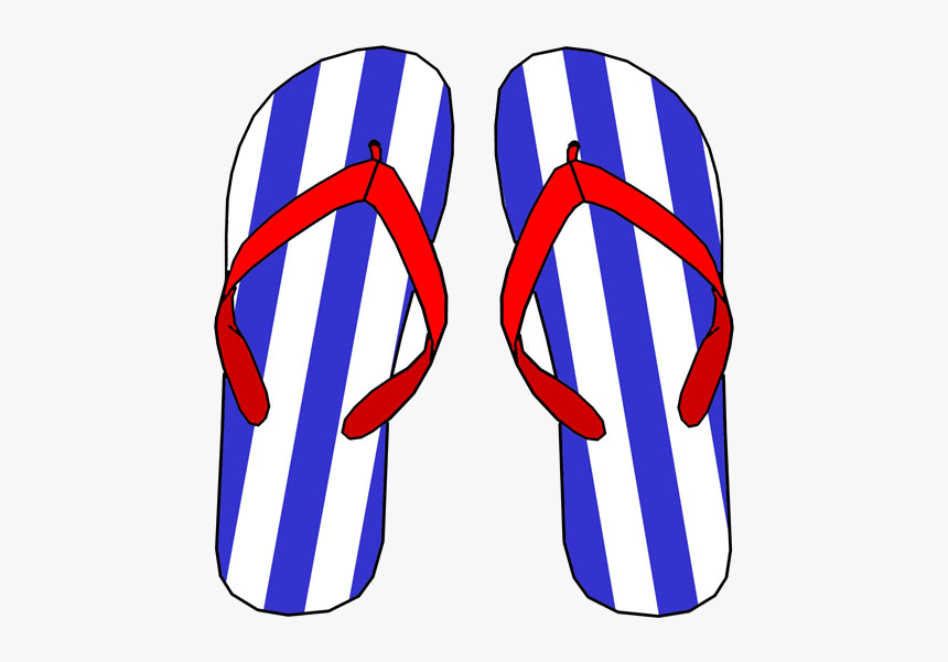 Detail Free Clipart Flip Flops Nomer 2