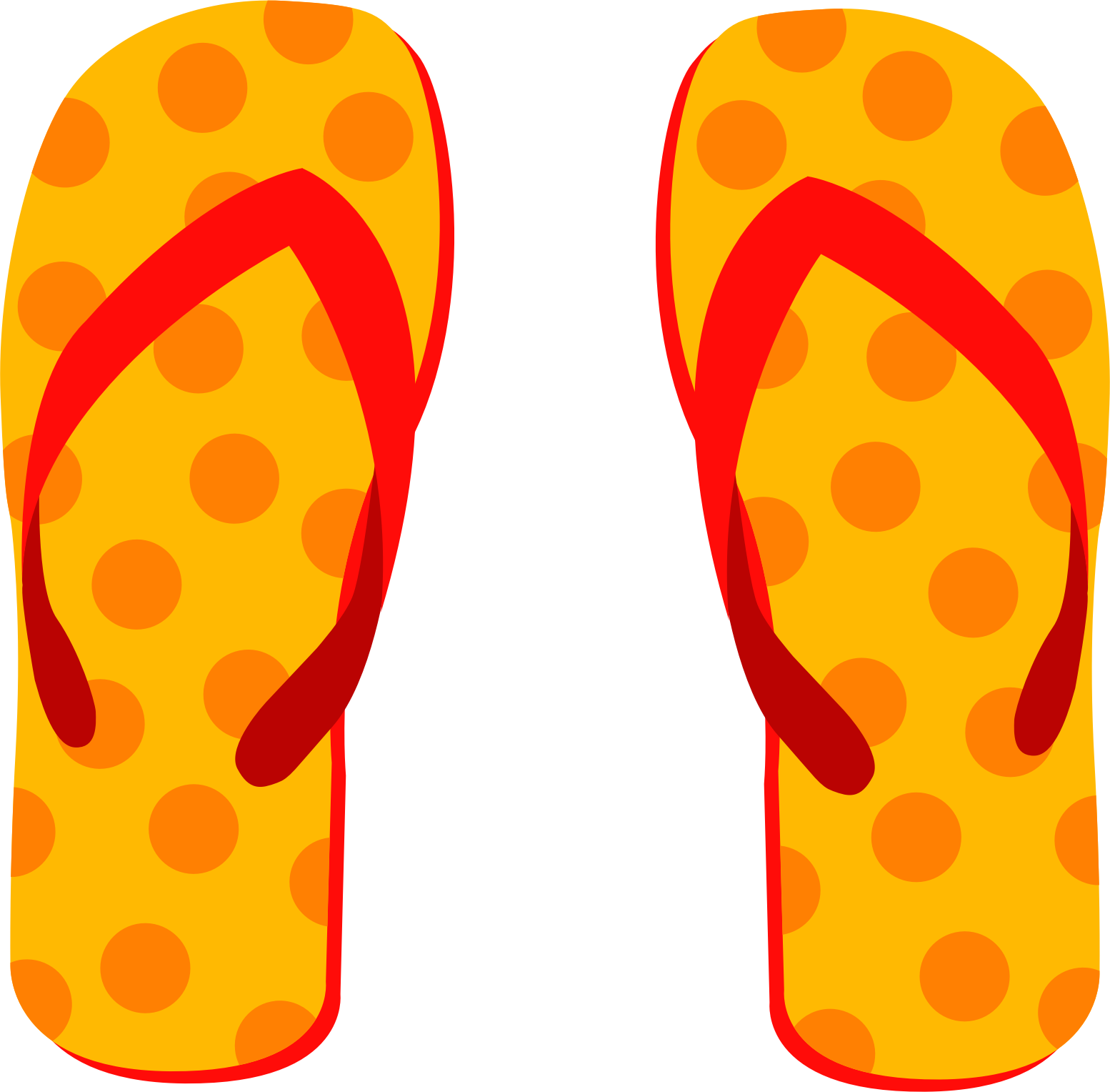 Download Free Clipart Flip Flops Nomer 15