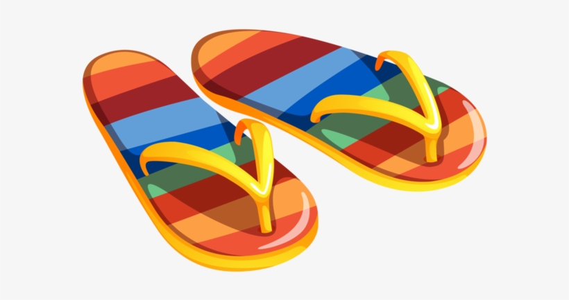 Detail Free Clipart Flip Flops Nomer 18