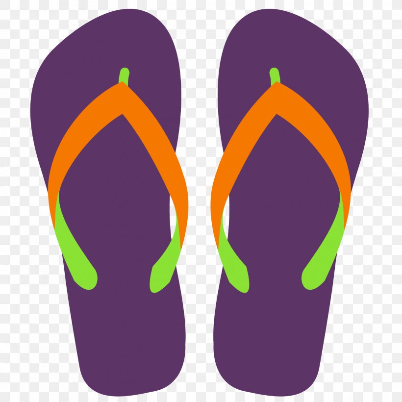 Detail Free Clipart Flip Flops Nomer 33