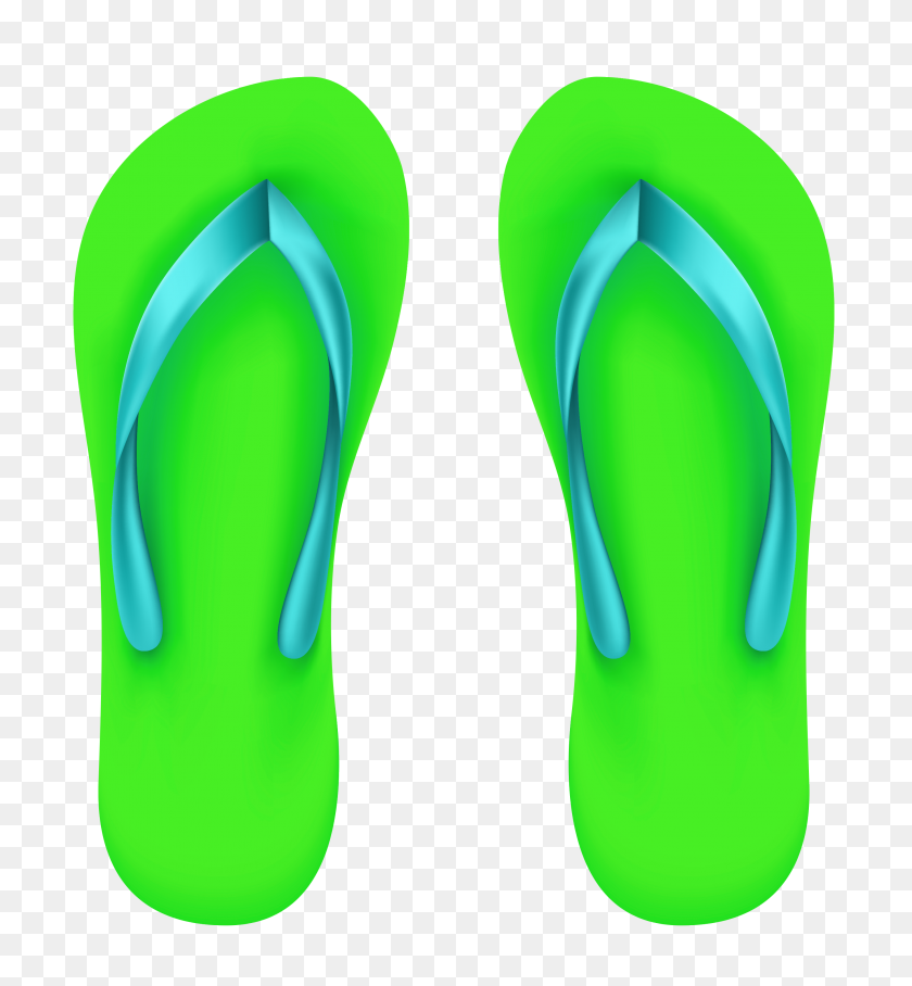 Detail Free Clipart Flip Flops Nomer 35