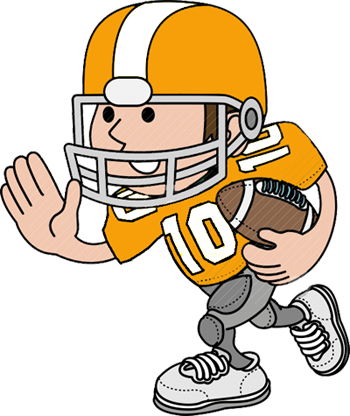 Free Clipart Football Player - KibrisPDR