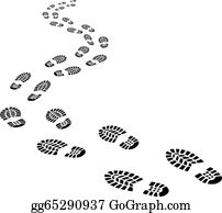 Detail Free Clipart Footprints Nomer 2