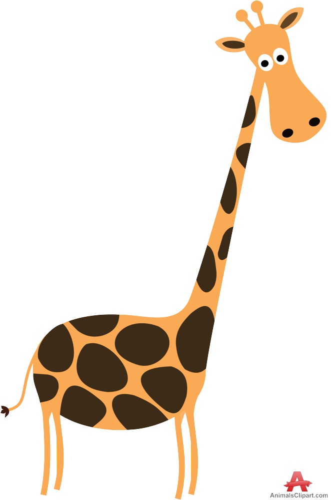 Detail Free Clipart Giraffe Nomer 10