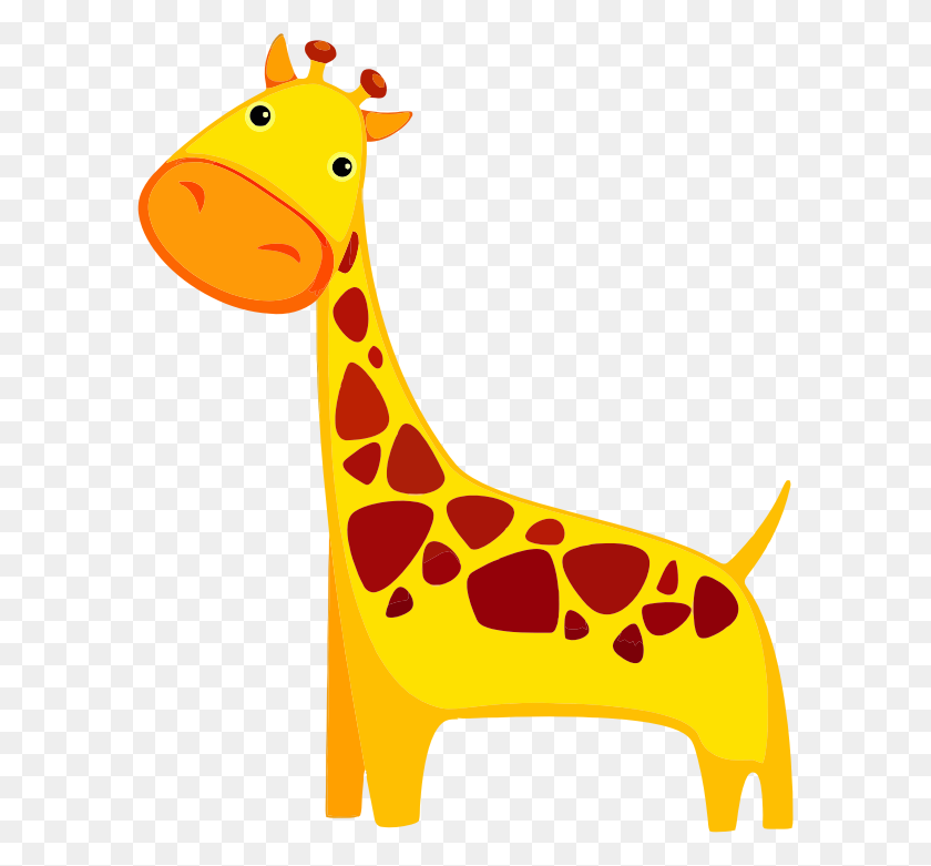 Detail Free Clipart Giraffe Nomer 34