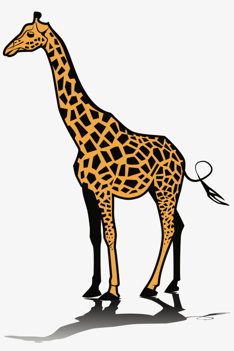 Detail Free Clipart Giraffe Nomer 36