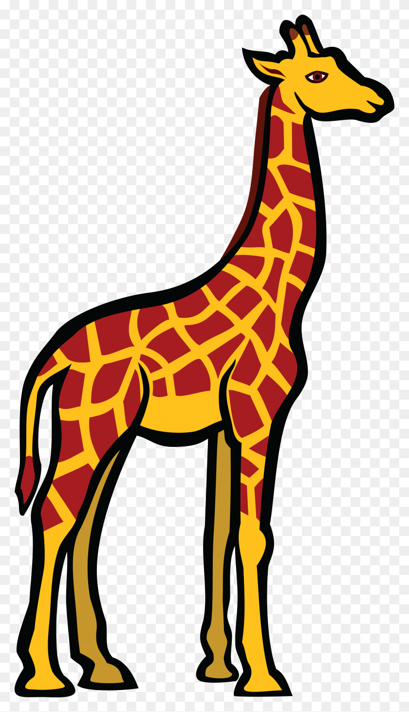 Detail Free Clipart Giraffe Nomer 7