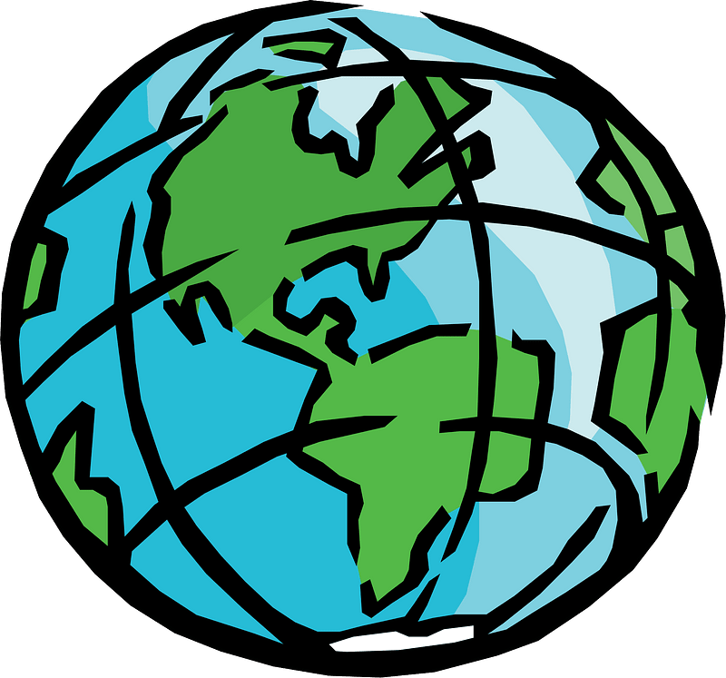 Detail Free Clipart Globes Nomer 9