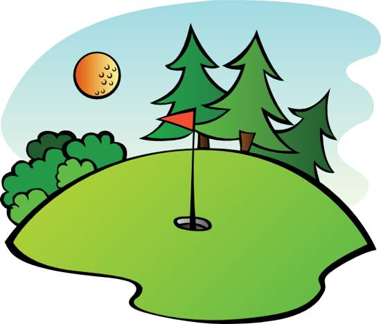 Detail Free Clipart Golf Nomer 20