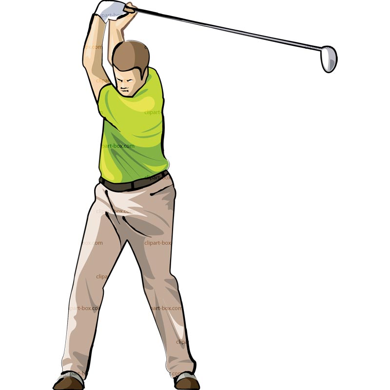 Detail Free Clipart Golf Nomer 23
